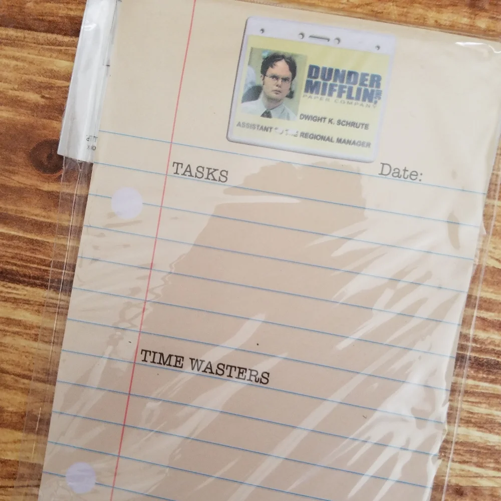The Office Mini Notepad Legal Pad Magnetic Notepad Set NBC Universal Funny